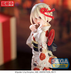 Lycoris Recoil Luminasta PVC Statue Chisato Nishikigi Going out in a yukata 19 cm 4582733428734