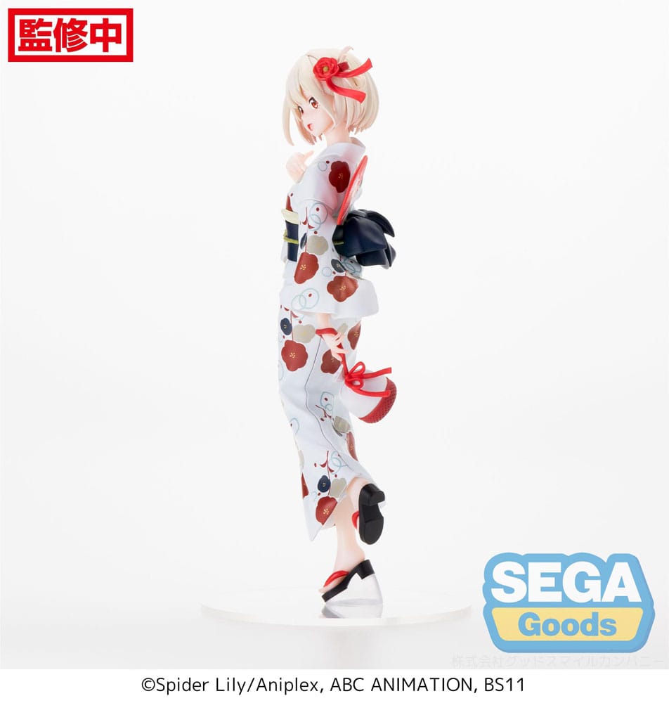 Lycoris Recoil Luminasta PVC Statue Chisato Nishikigi Going out in a yukata 19 cm 4582733428734