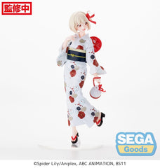 Lycoris Recoil Luminasta PVC Statue Chisato Nishikigi Going out in a yukata 19 cm 4582733428734