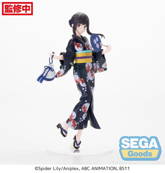 Lycoris Recoil Luminasta PVC Statue Takina Inoue Going out in a yukata 19 cm 4582733428741