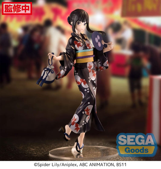 Lycoris Recoil Luminasta PVC Statue Takina Inoue Going out in a yukata 19 cm 4582733428741