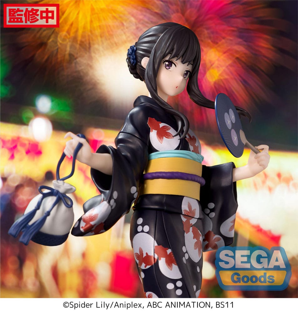 Lycoris Recoil Luminasta PVC Statue Takina Inoue Going out in a yukata 19 cm 4582733428741