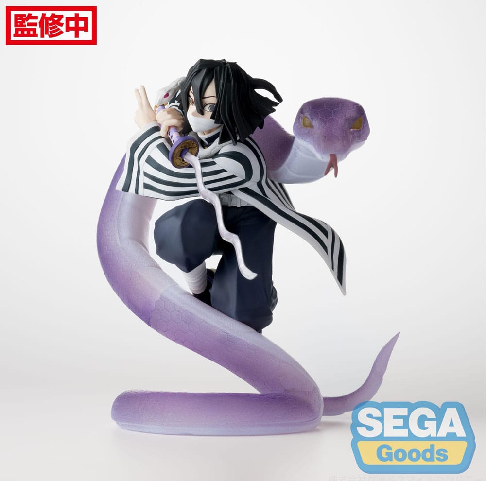 Demon Slayer: Kimetsu no Yaiba Xross Link Anime PVC Statue Obanai Iguro Hashira Training Arc 14 cm 4582733428765