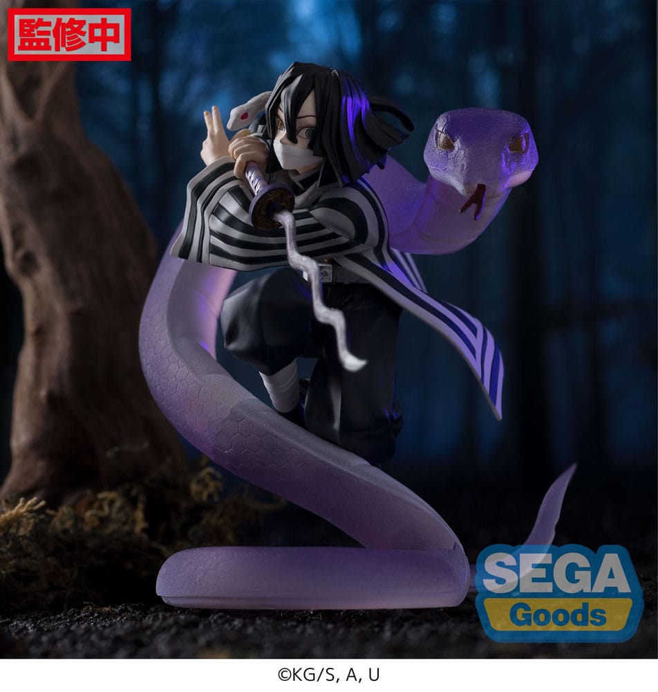 Demon Slayer: Kimetsu no Yaiba Xross Link Anime PVC Statue Obanai Iguro Hashira Training Arc 14 cm 4582733428765