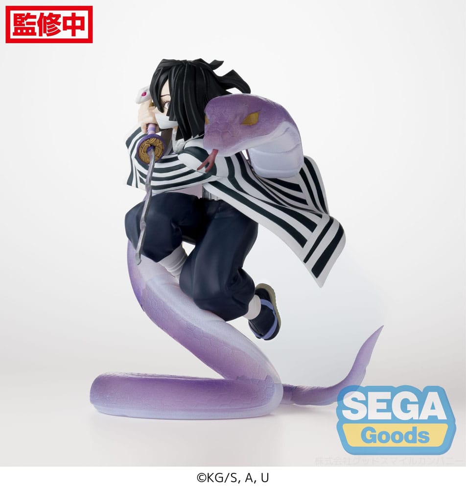 Demon Slayer: Kimetsu no Yaiba Xross Link Anime PVC Statue Obanai Iguro Hashira Training Arc 14 cm 4582733428765