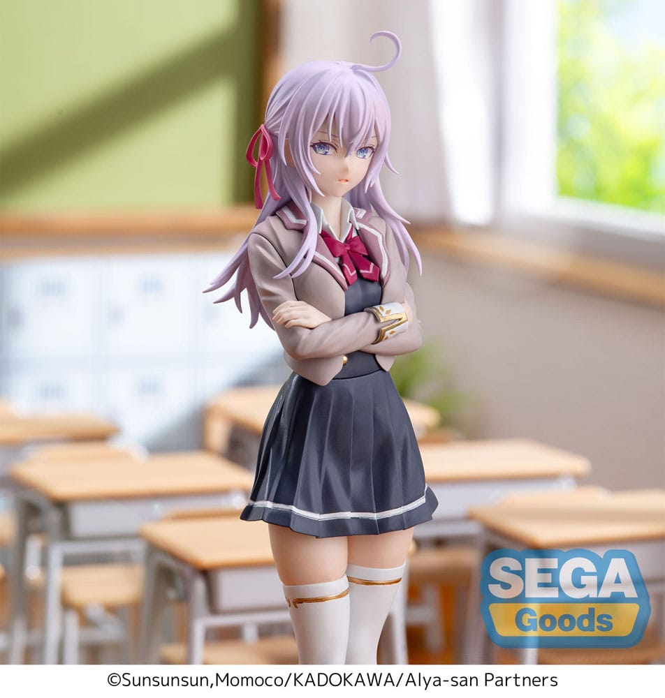 Alya Sometimes Hides Her Feelings in Russian Luminasta PVC Statue Alya Uniform Ver. 18 cm 4582733431291