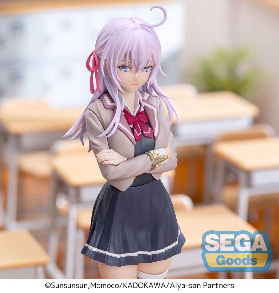 Alya Sometimes Hides Her Feelings in Russian Luminasta PVC Statue Alya Uniform Ver. 18 cm 4582733431291