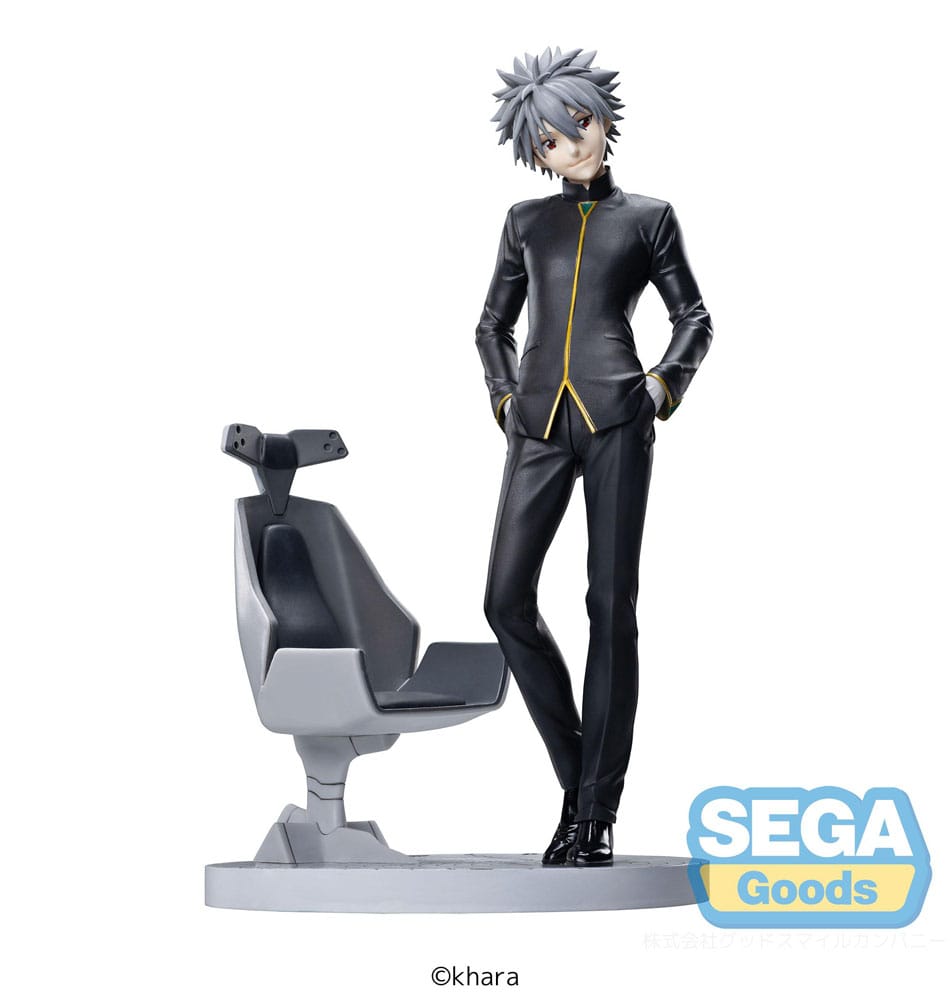 Evangelion: 3.0+1.0 Thrice Upon a Time Luminasta PVC Statue Kaworu Nagisa Commander Suit Ver. 2 20 cm 4582733433837