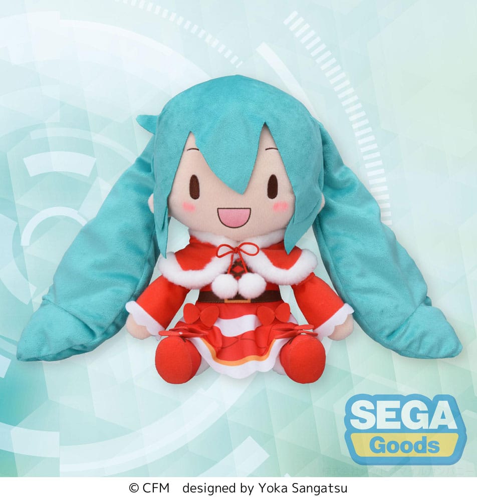 Hatsune Miku Plush Figure Hatsune Miku Christmas 2024 L 27 cm 4582733434346