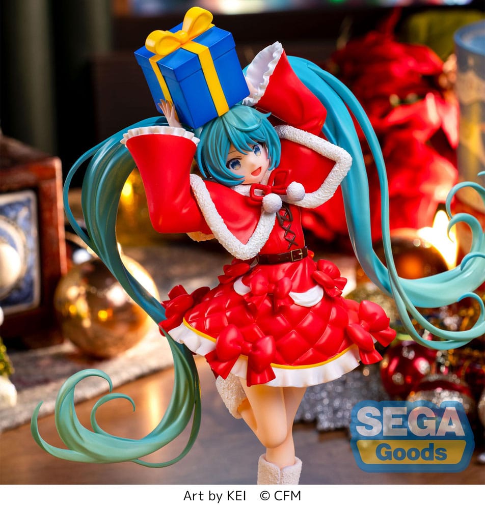 Hatsune Miku Series Luminasta PVC Statue Hatsune Miku Christmas 2024 19 cm 4582733434360