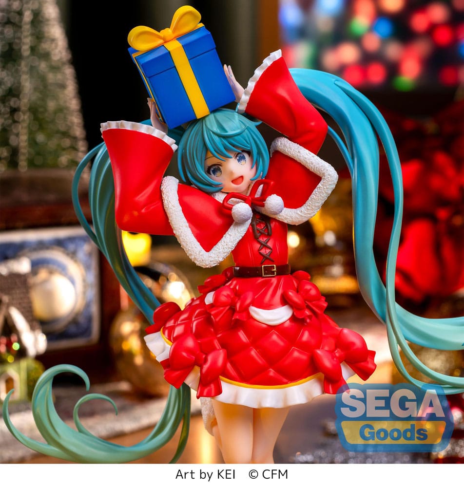 Hatsune Miku Series Luminasta PVC Statue Hatsune Miku Christmas 2024 19 cm 4582733434360