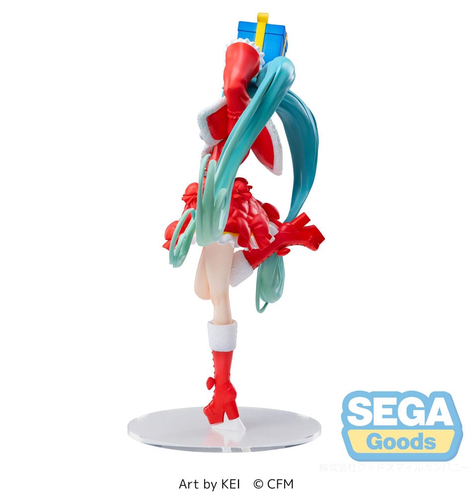 Hatsune Miku Series Luminasta PVC Statue Hatsune Miku Christmas 2024 19 cm 4582733434360