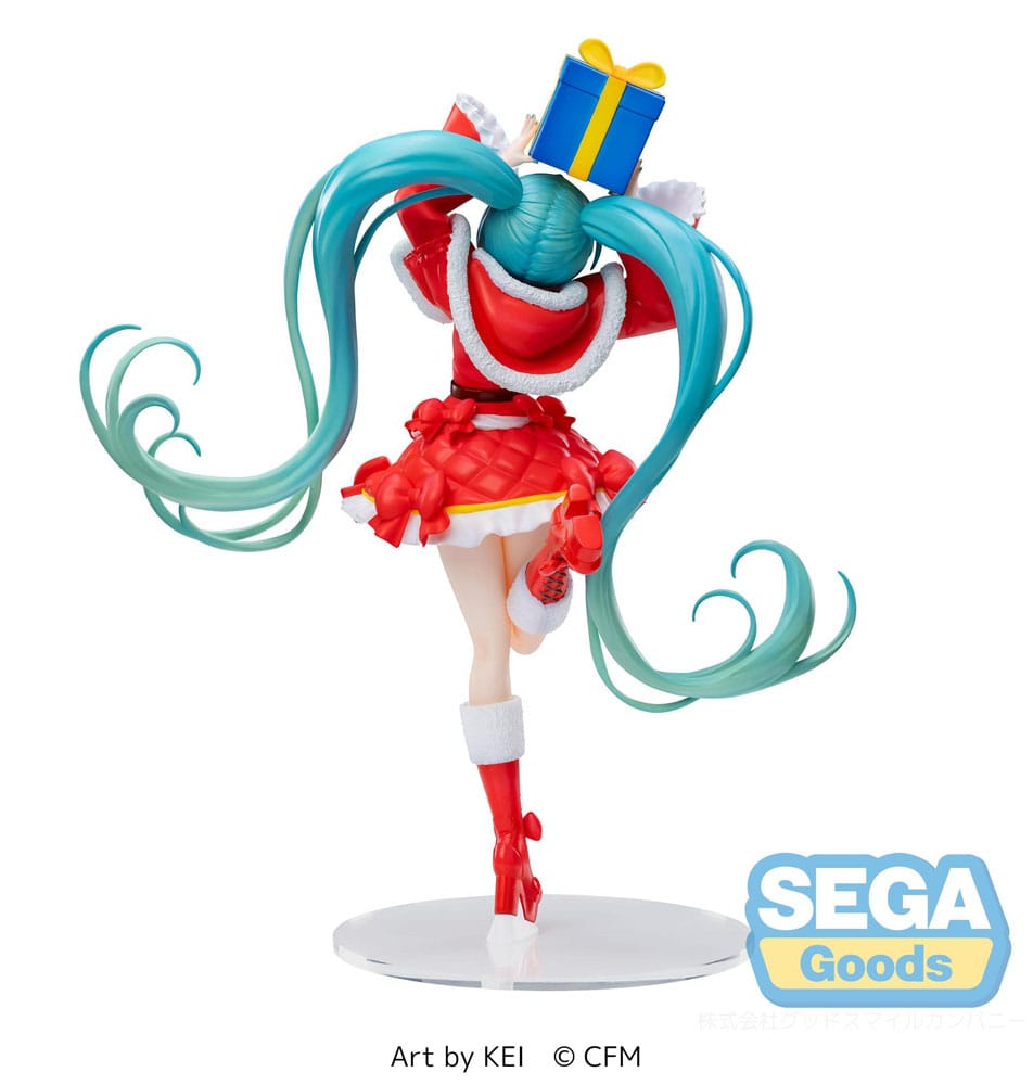 Hatsune Miku Series Luminasta PVC Statue Hatsune Miku Christmas 2024 19 cm 4582733434360