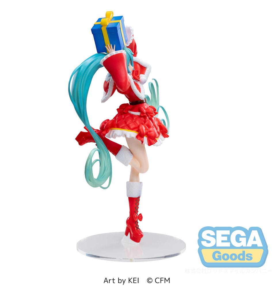 Hatsune Miku Series Luminasta PVC Statue Hatsune Miku Christmas 2024 19 cm 4582733434360