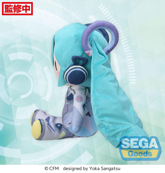 Character Vocal Series 01: Hatsune Miku Fuwa Petit Plush Figure Hatsune Miku Miku with You 2024 Ver. LL 40 cm 4582733437590