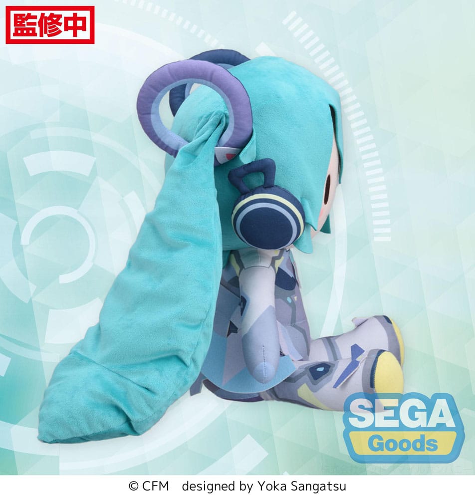 Character Vocal Series 01: Hatsune Miku Fuwa Petit Plush Figure Hatsune Miku Miku with You 2024 Ver. LL 40 cm 4582733437590