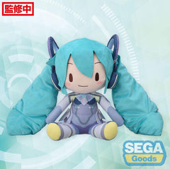 Character Vocal Series 01: Hatsune Miku Fuwa Petit Plush Figure Hatsune Miku Miku with You 2024 Ver. LL 40 cm 4582733437590