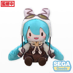 Character Vocal Series 01: Hatsune Miku Fuwa Petit Plush Figure Hatsune Miku Marshmallow Hot Cocoa Ver. LL 45 cm 4582733437613