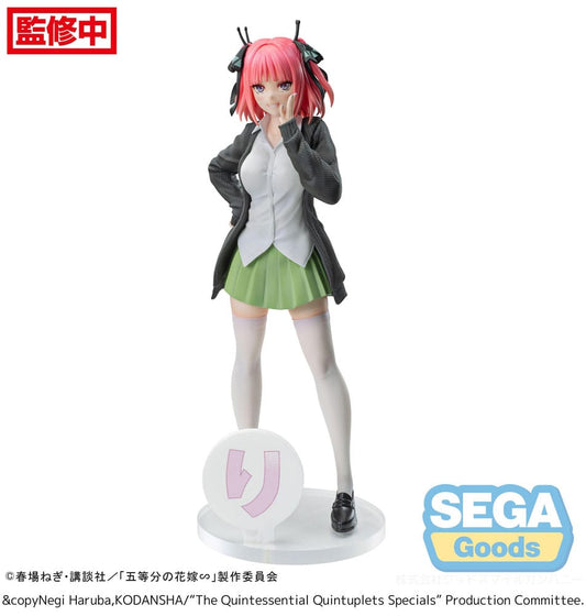 The Quintessential Quintuplets Luminasta PVC Statue Nino Nakano 20 cm 4582733439532