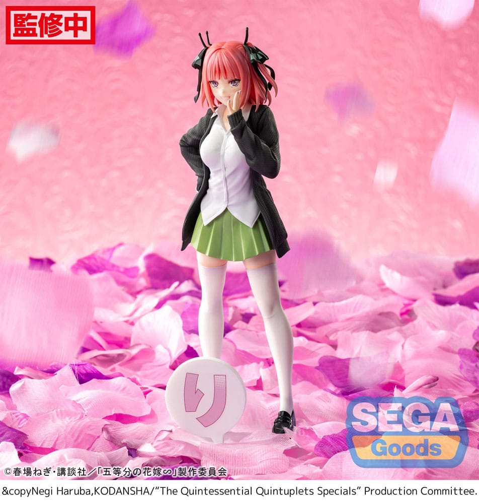 The Quintessential Quintuplets Luminasta PVC Statue Nino Nakano 20 cm 4582733439532