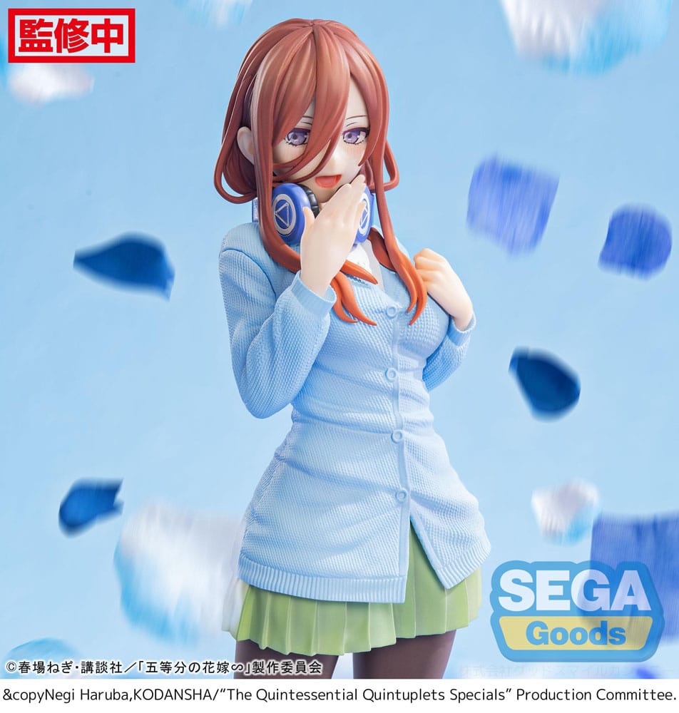 The Quintessential Quintuplets Specials Luminasta PVC Statue Miku Nakano 20 cm 4582733439556