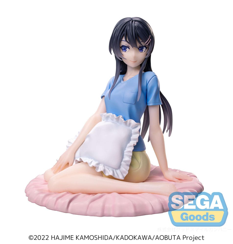 Rascal Does Not Dream of Bunny Girl Senpai Luminasta PVC Statue Mai Sakurajima Pajamas 14 cm 4582733439570