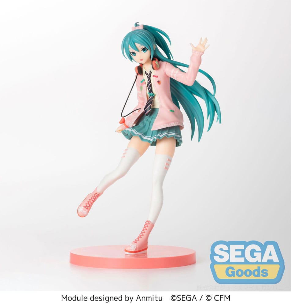 Hatsune Miku Project DIVA Arcade SPM PVC Statue Hatsune Miku Ribbon Girl 24 cm 4582733440187