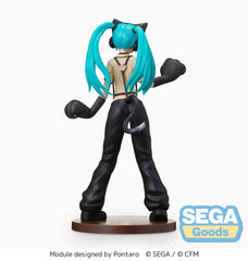 Hatsune Miku Project DIVA Arcade Future Tone SPM PVC Statue Hatsune Miku Kitty Cat 23 cm 4582733440248