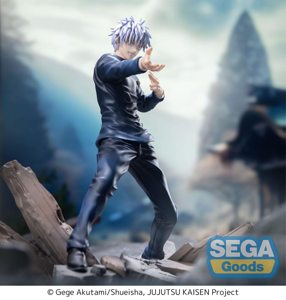 Jujutsu Kaisen Hidden Inventory/Premature Death Luminasta PVC Statue Satoru Gojo Fierce Battle 18 cm 4582733443782