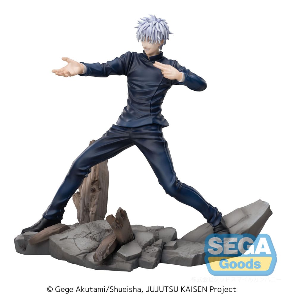 Jujutsu Kaisen Hidden Inventory/Premature Death Luminasta PVC Statue Satoru Gojo Fierce Battle 18 cm 4582733443782