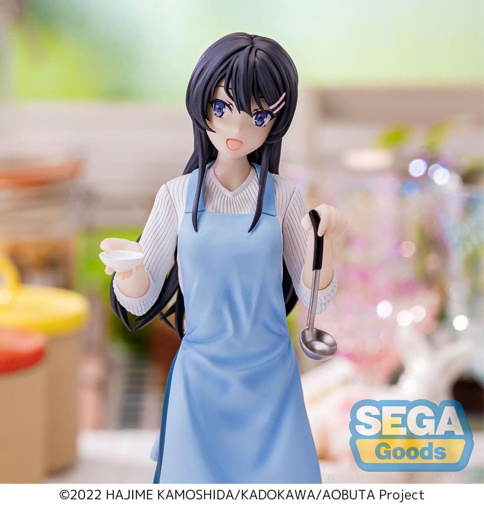 Rascal Does Not Dream of Bunny Girl Senpai Luminasta PVC Statue Mai Sakurajima Apron 14 cm 4582733443799