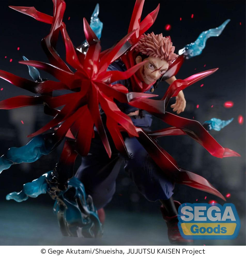 Jujutsu Kaisen Luminasta PVC Statue Yuji Itadori Black Flash 16 cm 4582733444420