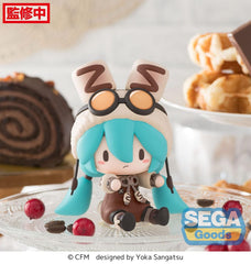 Character Vocal Series 01: Hatsune Miku Fuwa Petit Chibi Figure Hatsune Miku Marshmallow Hot Cocoa 10 cm 4582733445755