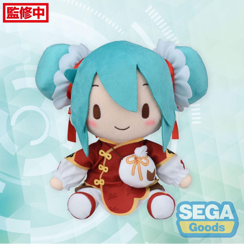 Character Vocal Series 01: Hatsune Miku Fuwa Petit Plush Figure Hatsune Miku Going Out Series Chinatown Ver. M 22 cm 4582733447490