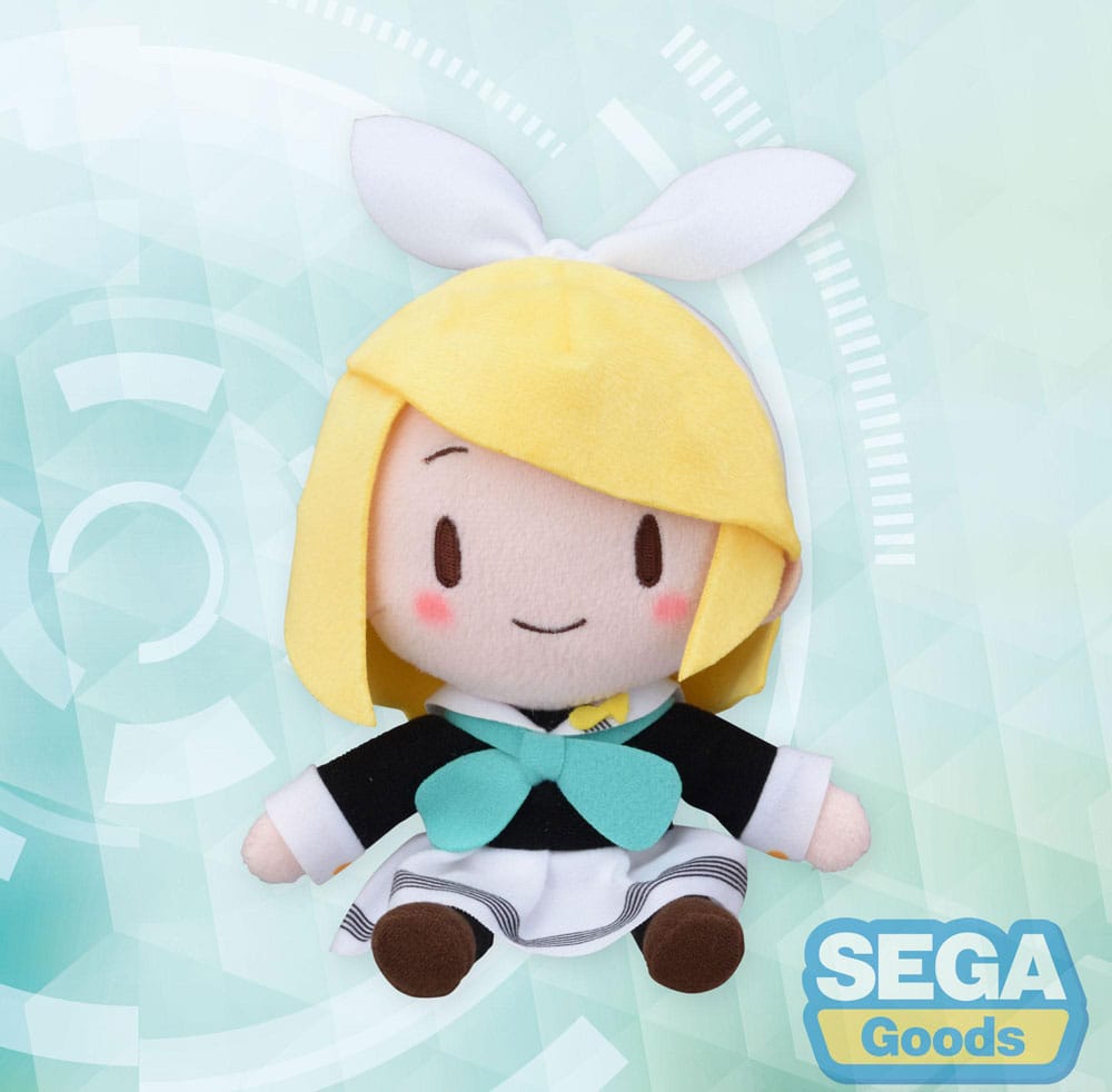 Character Vocal Series 02: Kagamine Rin/Len Fuwa Petit Mini Plush Figure Kagamine Rin Uniform Ver. (EX) 16 cm 4582733448879