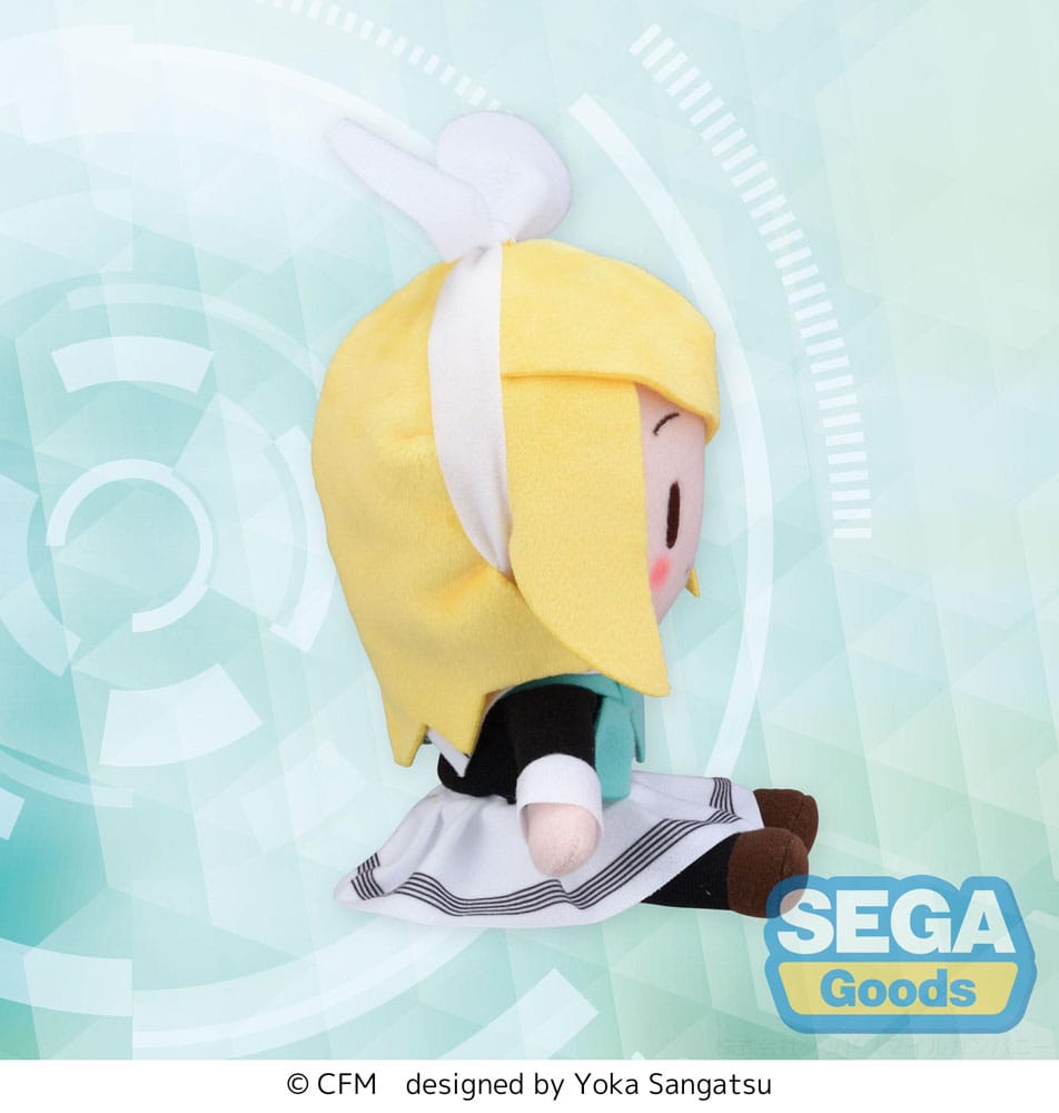 Character Vocal Series 02: Kagamine Rin/Len Fuwa Petit Mini Plush Figure Kagamine Rin Uniform Ver. (EX) 16 cm 4582733448879