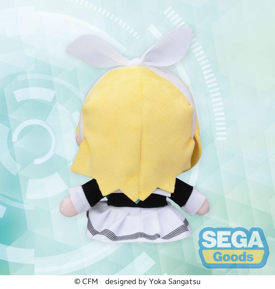 Character Vocal Series 02: Kagamine Rin/Len Fuwa Petit Mini Plush Figure Kagamine Rin Uniform Ver. (EX) 16 cm 4582733448879