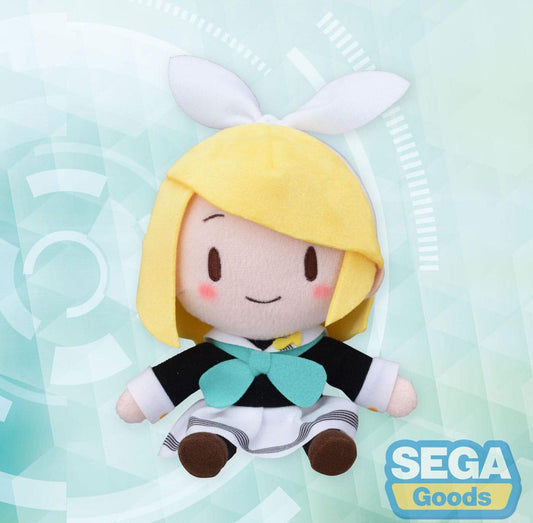 Character Vocal Series 02: Kagamine Rin/Len Fuwa Petit Mini Plush Figure Kagamine Rin Uniform Ver. (EX) 16 cm 4582733448879