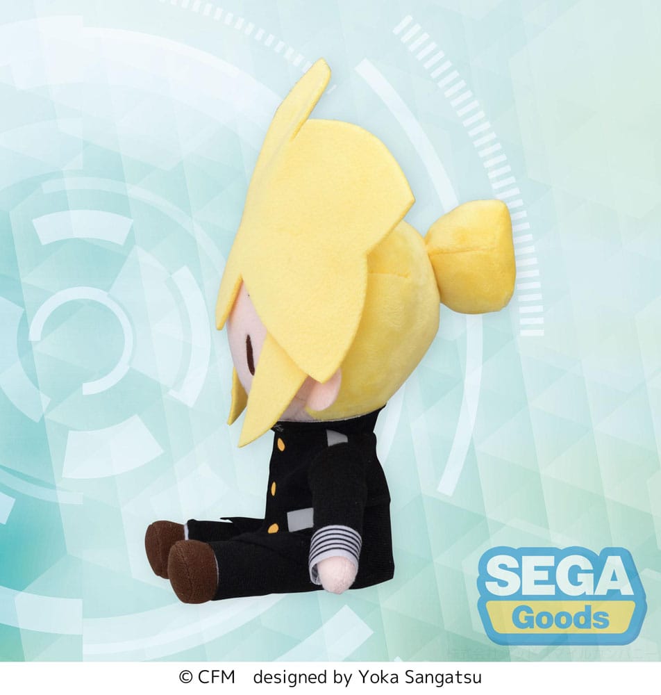 Character Vocal Series 02: Kagamine Rin/Len Fuwa Petit Mini Plush Figure Kagamine Len Uniform Ver. (EX) 16 cm 4582733448886