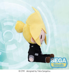 Character Vocal Series 02: Kagamine Rin/Len Fuwa Petit Mini Plush Figure Kagamine Len Uniform Ver. (EX) 16 cm 4582733448886