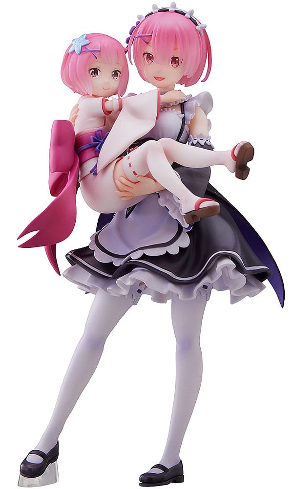 Re:Zero Starting Life in Another World PVC Statue 1/7 Ram & Childhood Ram 23 cm 4580779515074