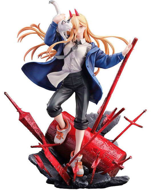 Chainsaw Man Statue 1/7 Power & Meowy 28 cm 4580779527718