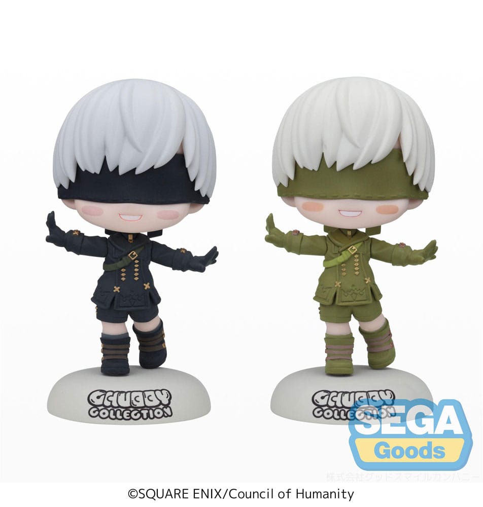 NieR:Automata Chubby Collection PVC Statue Petit Figure NieR:Automata Ver1.1a 9S (EX) 7 cm 4580779539995