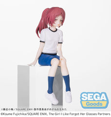 The Girl I Like Forgot Her Glasses PM Perching PVC Statue Ai Mie 14 cm 4580779541882