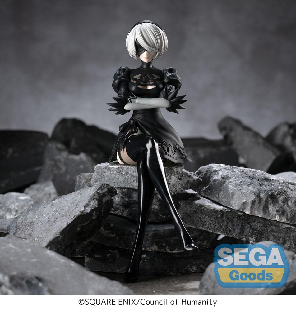 NieR:Automata Ver1.1a PM Perching PVC Statue 2B 13 cm 4580779542810