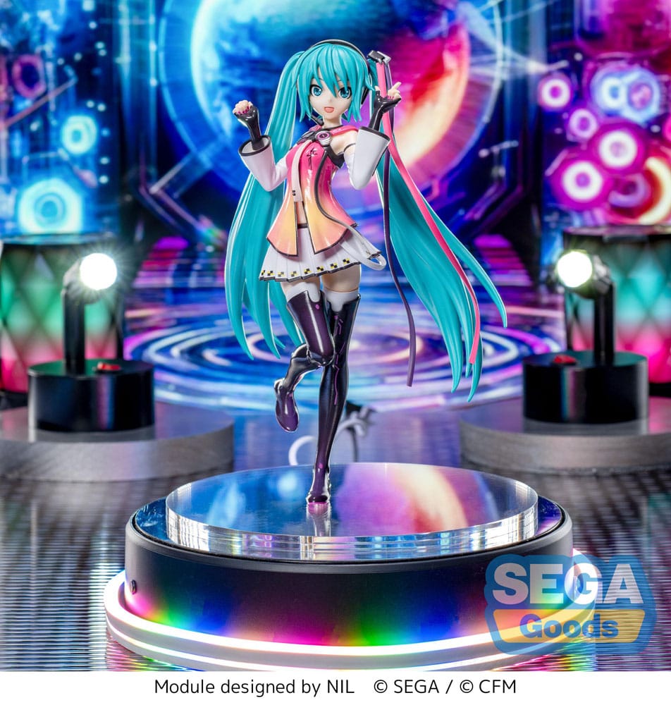 Hatsune Miku Series Luminasta PVC Statue Project DIVA MEGA39's Hatsune Miku - Star Voice 18 cm 4580779549109