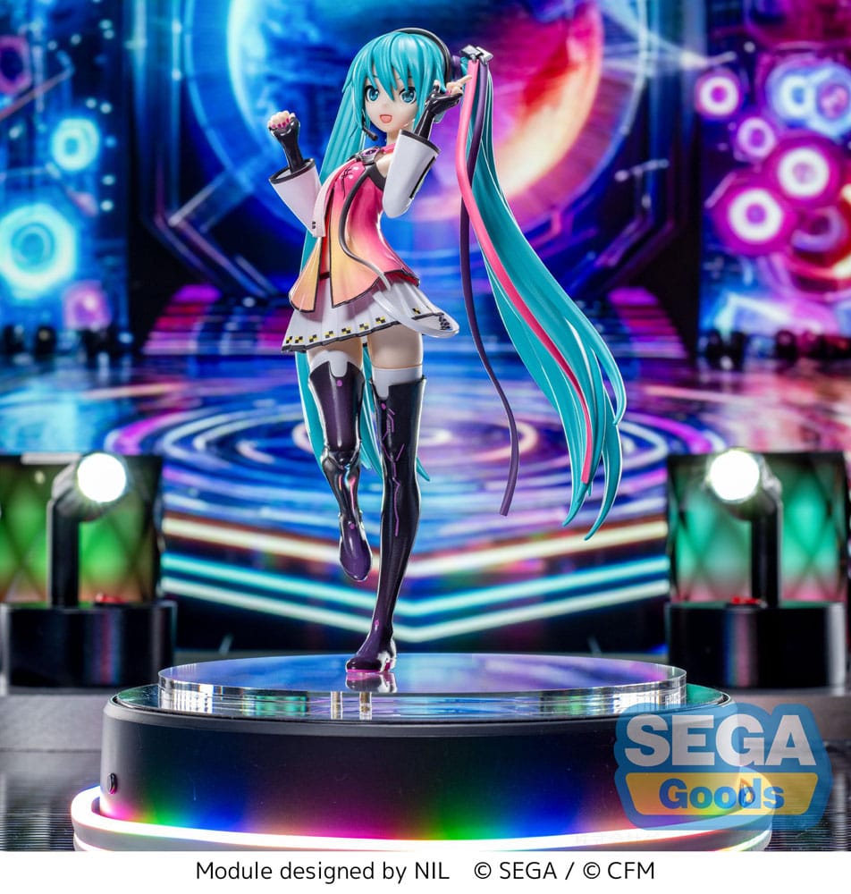 Hatsune Miku Series Luminasta PVC Statue Project DIVA MEGA39's Hatsune Miku - Star Voice 18 cm 4580779549109