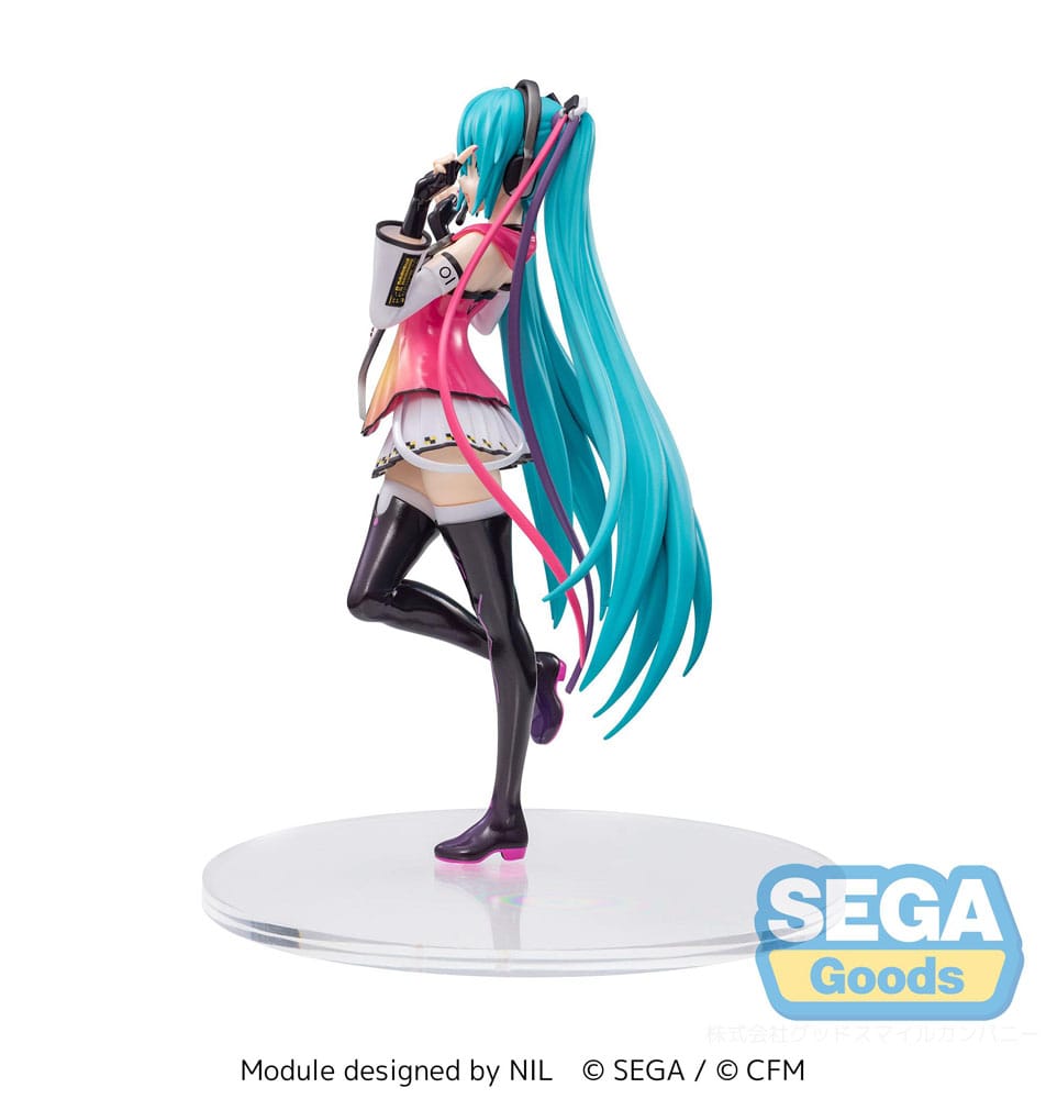 Hatsune Miku Series Luminasta PVC Statue Project DIVA MEGA39's Hatsune Miku - Star Voice 18 cm 4580779549109