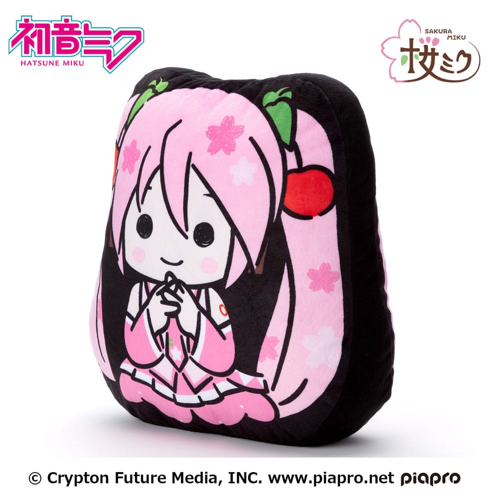 Hatsune Miku 2D Plush Figure Sakura Miku 34 cm 4979750816062