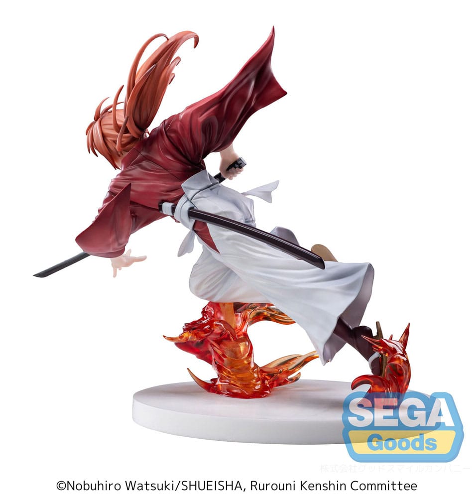 Rurouni Kenshin Luminasta PVC Statue "Rurouni Kenshin" "Kenshin Himura" 15 cm 4580779542933